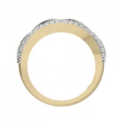 Stylish wide diamond Band